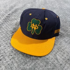 VTG Notre Dame Fighting Irish Clover Navy Snapback Hat